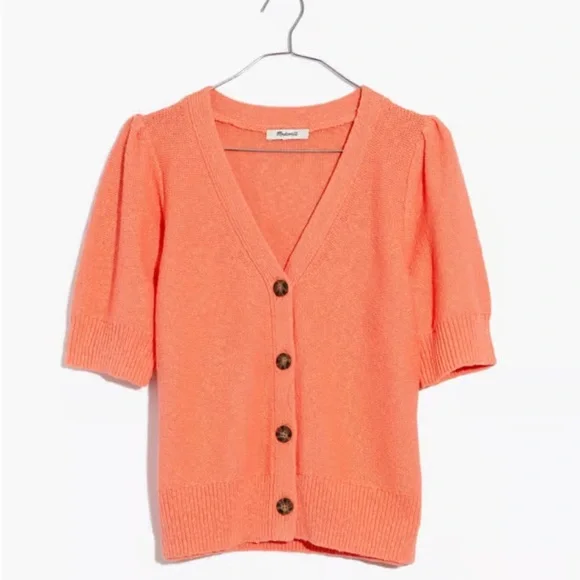 EUC Madewell 100% cotton knit top. P2p 19.5”-23.5” 20.5” long - Picture 2 of 9